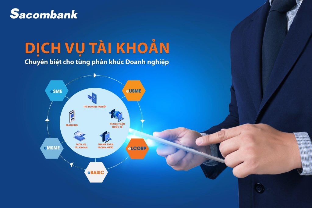 Sản phẩm tài chính của ngân hàng Sacombank dành cho khách hàng doanh nghiệp