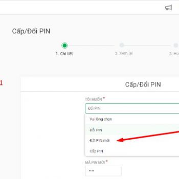 cấp lại mã pin atm vpbank