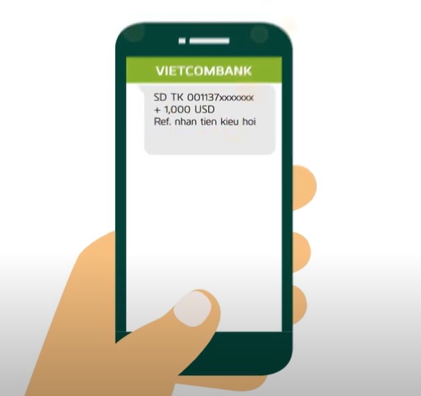 3 cách nhận tiền từ nước ngoài qua Vietcombank